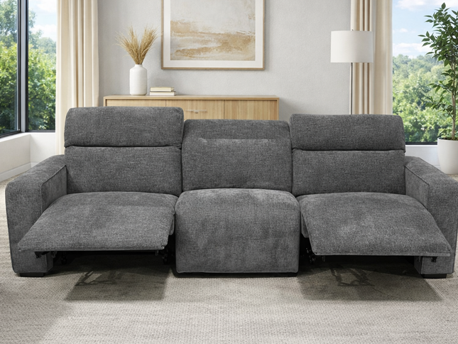 New Kansas 3 Seater - Licorice