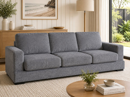 Orlando 3 Seater - Licorice