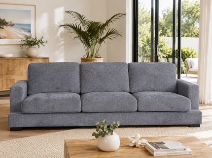 Orlando 3 Seater - Licorice