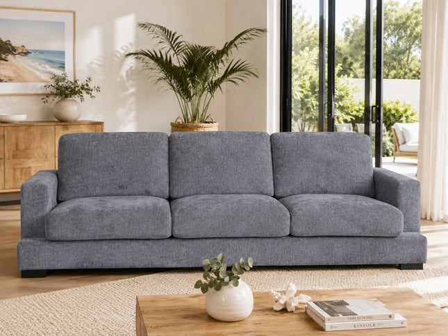Orlando 3 Seater - Licorice