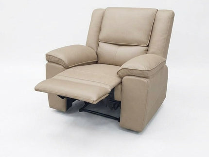 Park Lane 1 Seater Manual Recliner - Light Coffee