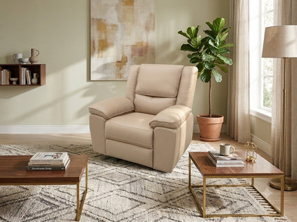 Park lane 3+1+1 Manual Recliner - Light Coffee