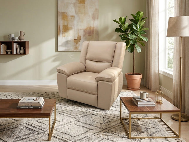 Park lane 3+1+1 Manual Recliner - Light Coffee