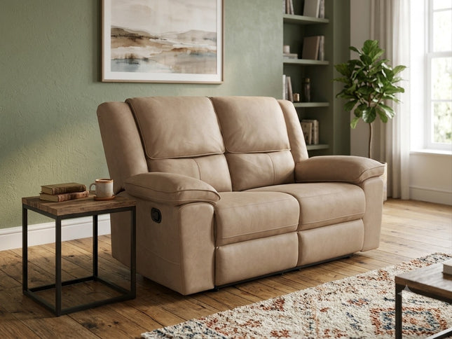 Park Lane 3+2+1 Manual Recliner - Light Coffee