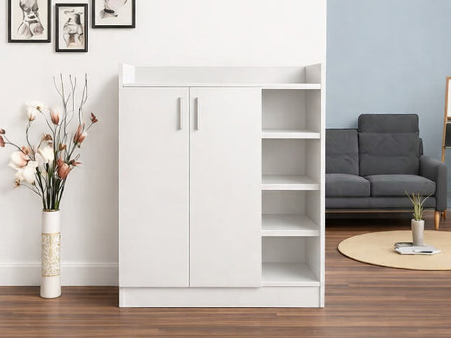 Redfern Shoe Cabinet - White