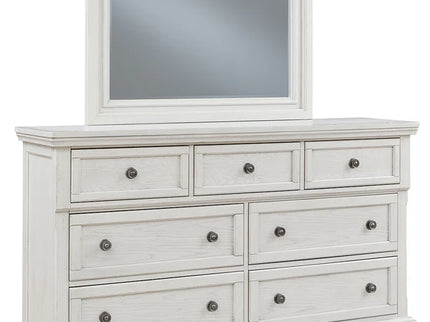 Robbinsdale 5pce King Dresser Mirror Suite