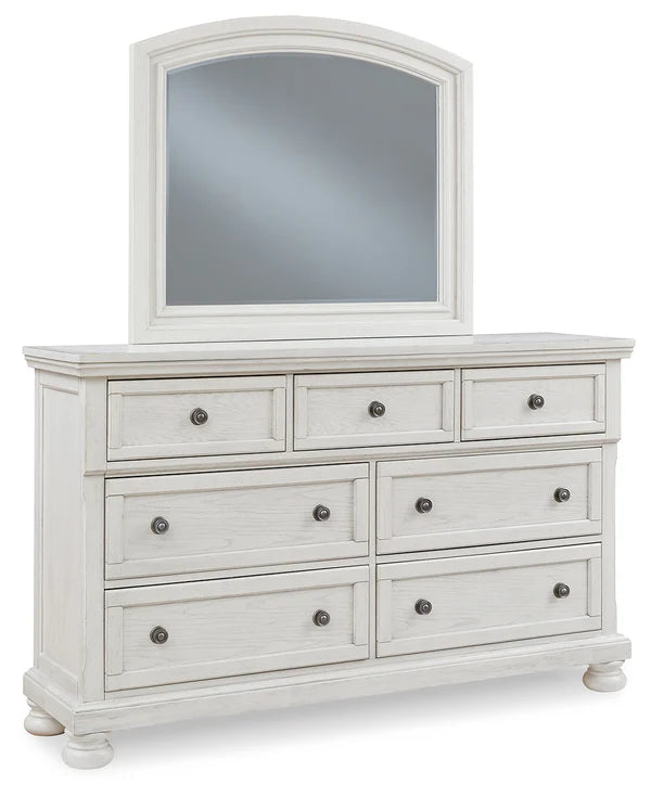 Robbinsdale 5pce King Dresser Mirror Suite