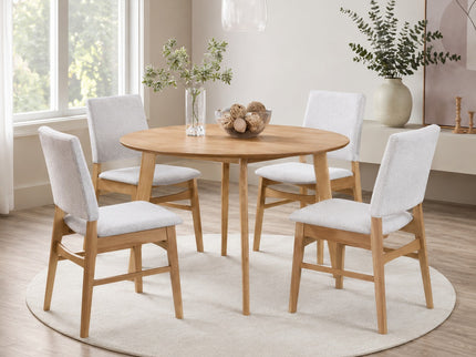 Rove 5Pce Round Dining Set with Congo Chairs