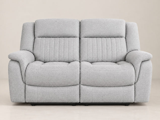 SELBY 3+2+1 Electric Recliner - Light Grey