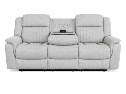 SELBY 3+2+1 Electric Recliner - Light Grey