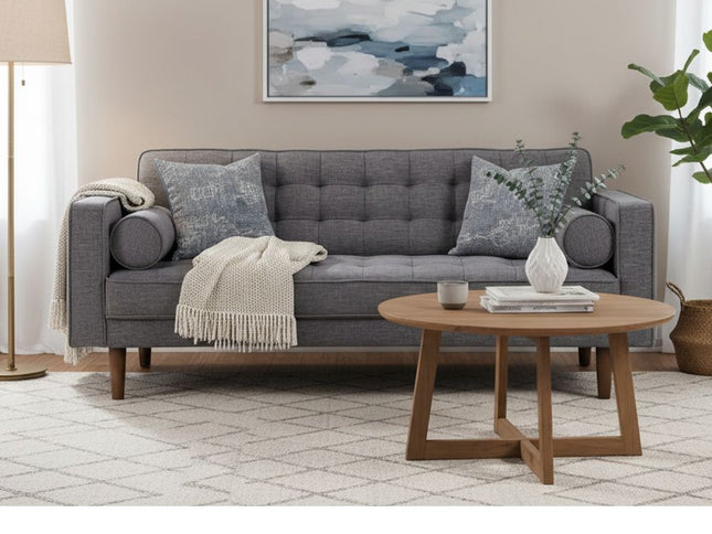 Sofia 3 Seater Sofa Bed - Dark Grey