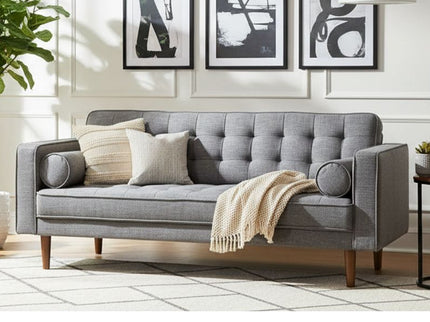 Sofia 3 Seater Sofa Bed - Dark Grey