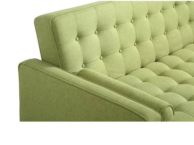 Sofia 3 Seater Sofa Bed - Green