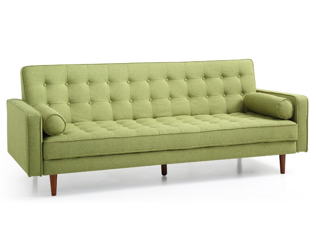 Sofia 3 Seater Sofa Bed - Green