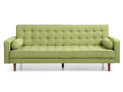 Sofia 3 Seater Sofa Bed - Green