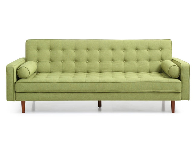 Sofia 3 Seater Sofa Bed - Green
