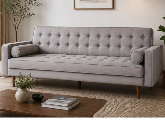 Sofia 3 Seater Sofa Bed - Grey