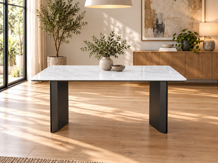Tamara 7 Pce Dining Set W/ Grey Forest Chair
