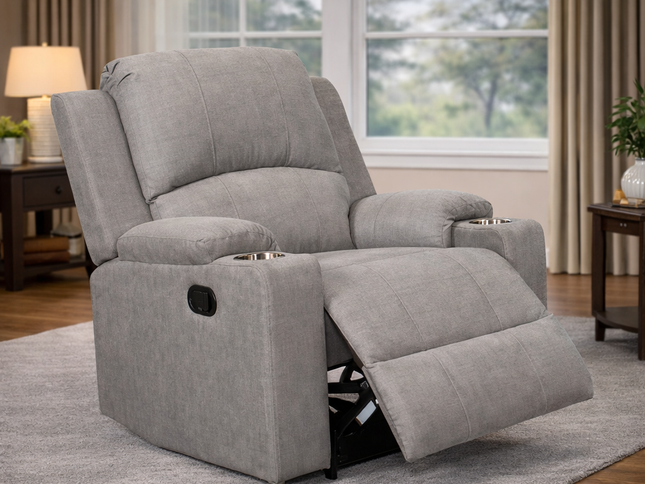 Titan 3+1+1 Manual Recliner - Fifty Shades