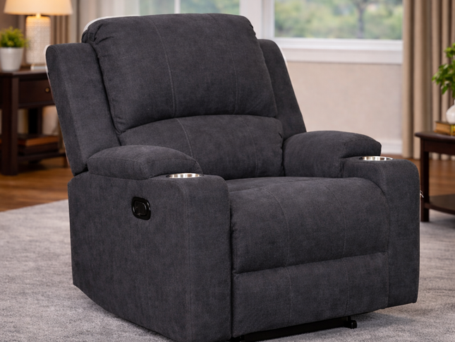 Titan 3+1+1 Manual Recliner - Licorice