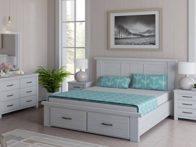 Florida 5Pce Double Dresser Mirror Suite