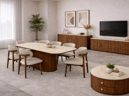 Vaucluse 7Pce Dining Set/ PEDRO CHAIRS