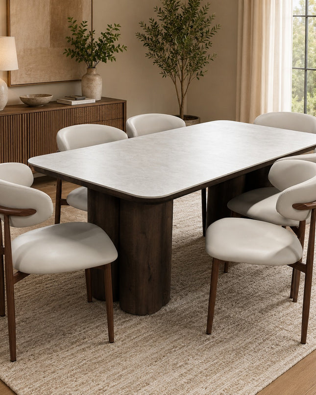 Weston 7Pce Dining Set with Flynn Chair