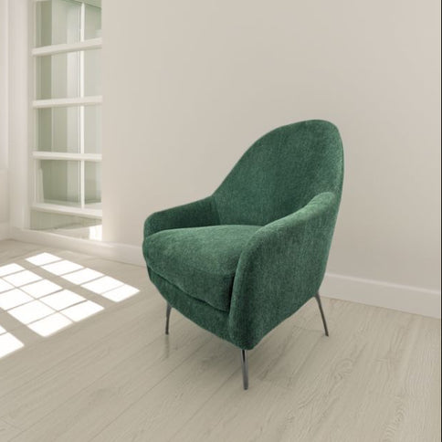 William Arm Chair Dark Green