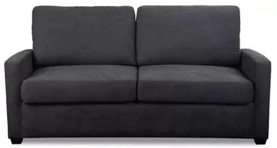 Zoe Double Sofa Bed W/ Mattress- Graphite